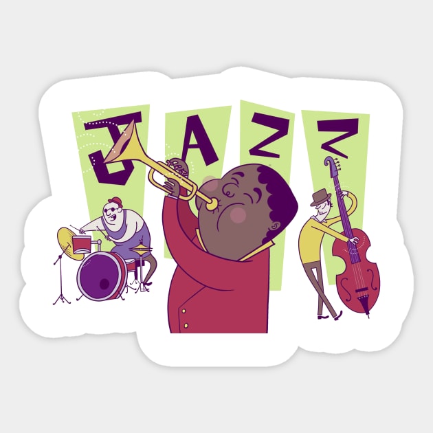 Jazz Sticker by mariomoreno